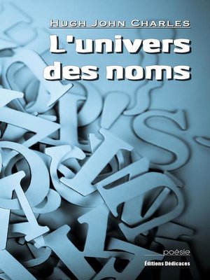 cover image of L'univers des noms